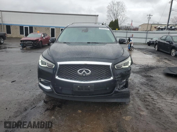 2017 Infiniti QX60 with VIN 5N1DL0MM9HC549675, listed as a Copart auction lot 52076715 with 100,009 mi miles and Salvage Title. Bid and sale history available at DreamBid. Image 5.