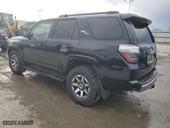 2022 Toyota 4Runner TRD Off Road with VIN JTEPU5JR1N6022506, listed as a Copart auction lot 47135275 with 60,818 mi miles and Non Repairable. Bid and sale history available at carsss.com. Image 2.