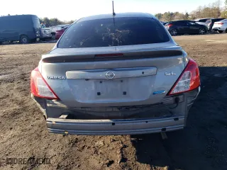 2014 Nissan Versa SV with VIN 3N1CN7AP4EL804849, listed as a Copart auction lot 87026824 with 90,216 mi miles and Salvage Title. Bid and sale history available at carsss.com. Image 6.