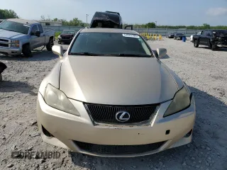 2006 Lexus IS 250 Manual with VIN JTHBK262265025421, listed as a Copart auction lot 54624195 with 251,297 mi miles and Clean Title. Bid and sale history available at carsss.com. Image 5.
