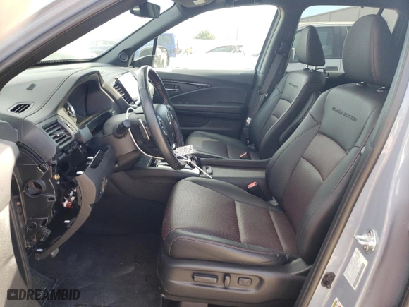 2023 Honda Ridgeline Black Edition with VIN 5FPYK3F87PB012399, listed as a Copart auction lot 87681825 with 16,201 mi miles and Salvage Title. Bid and sale history available at carsss.com. Image 7.