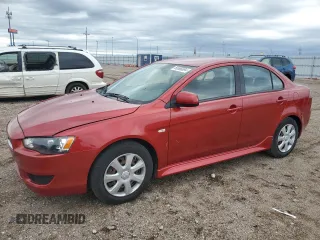 2014 Mitsubishi Lancer ES with VIN JA32U2FU8EU018201, listed as a Copart auction lot 59586894 with 42,537 mi miles and Salvage Title. Bid and sale history available at carsss.com. Image 1.