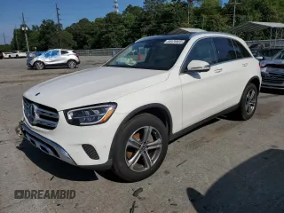 2021 Mercedes-Benz GLC 300 z VIN W1N0G8DB4MF938990, wystawiony jako Copart lot #55476925 z przebiegiem Nie podano mil oraz Szkoda całkowita • Salvage title. Historia ofert i sprzedaży dostępna na DreamBid. Obrazek 1.