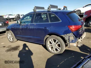 2014 Audi SQ5 Premium Plus with VIN WA1CGAFP1EA107461, listed as a Copart auction lot 80124494 with 99,167 mi miles and Salvage Title. Bid and sale history available at carsss.com. Image 2.