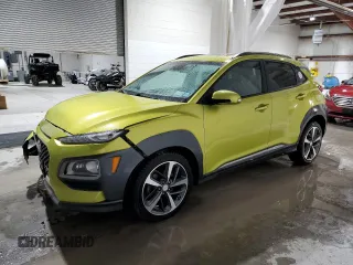 2020 Hyundai Kona Limited with VIN KM8K3CA57LU549960, listed as a Copart auction lot 51528205 with 66,869 mi miles and Salvage Title. Bid and sale history available at carsss.com. Image 1.