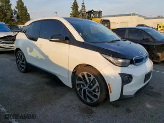 2017 BMW i3 with VIN WBY1Z6C50HV548131, listed as a Copart auction lot 42524875 with 86,744 mi miles and Salvage Title. Bid and sale history available at carsss.com. Image 4.
