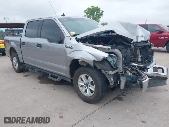 2020 Ford F-150 XL with VIN 1FTEW1EP7LFB82054, listed as a IAAI auction lot 42123655 with 72,768 mi miles and . Bid and sale history available at DreamBid. Image 1.