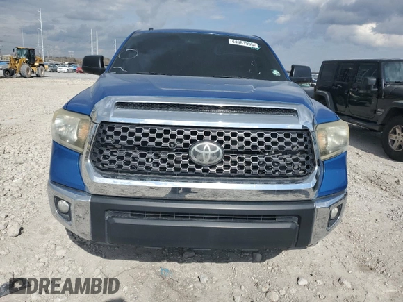 2018 Toyota Tundra 2WD SR5 with VIN 5TFEM5F13JX130449, listed as a Copart auction lot 44981965 with 114,881 mi miles and Salvage Title. Bid and sale history available at carsss.com. Image 5.