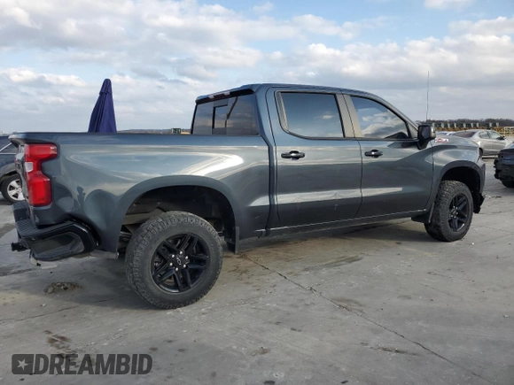 2020 Chevrolet Silverado 1500 LT Trail Boss with VIN 1GCPYFEL1LZ226657, listed as a Copart auction lot 44016345 with 86,291 mi miles and Salvage Title. Bid and sale history available at carsss.com. Image 3.