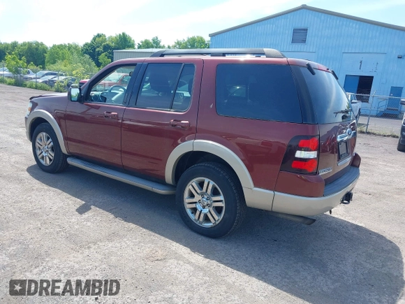 2009 Ford Explorer Eddie Bauer with VIN 1FMEU74E29UA36878, listed as a IAAI auction lot 42398336 with 106,191 mi miles and . Bid and sale history available at DreamBid. Image 3.