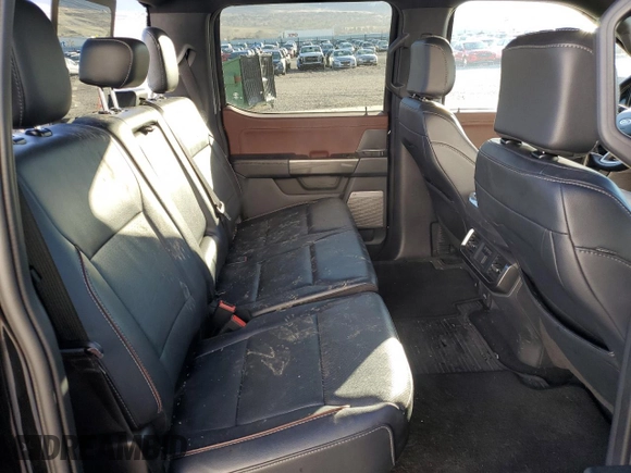 2023 Ford F-150 XL with VIN 1FTFW1E82PFD23843, listed as a Copart auction lot 49863045 with 21,721 mi miles and Salvage Title. Bid and sale history available at carsss.com. Image 10.