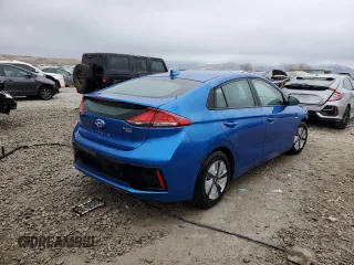 2017 Hyundai Ioniq Blue z VIN KMHC65LC7HU030806, wystawiony jako Copart lot #42713415 z przebiegiem 187 455 mil mil oraz Szkoda całkowita • Salvage title. Historia ofert i sprzedaży dostępna na DreamBid. Obrazek 3.