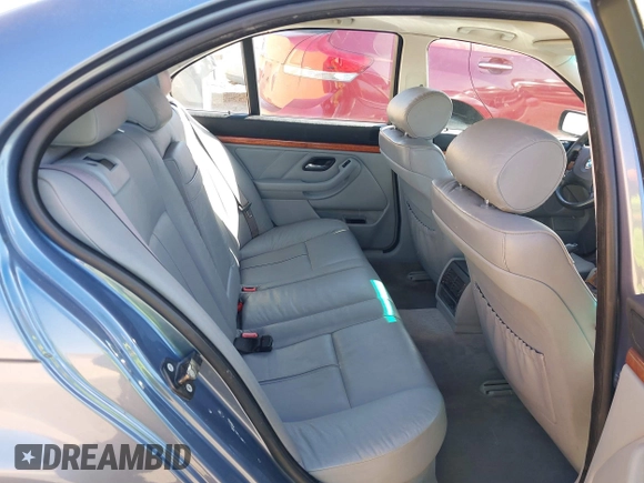 2002 BMW 5 Series 530iA with VIN WBADT63472CH92630, listed as a IAAI auction lot 41348220 with Not Provided miles. Bid and sale history available at carsss.com. Image 8.