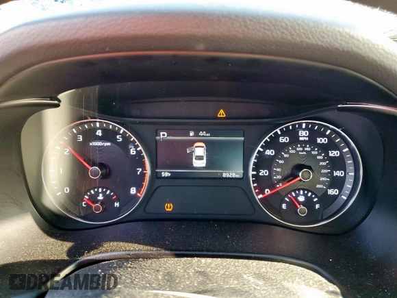 2024 Kia Forte LXS with VIN 3KPF24AD7RE837765, listed as a Copart auction lot 47356155 with 8,928 mi miles and Salvage Title. Bid and sale history available at DreamBid. Image 9.