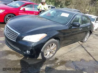 2013 Infiniti M37 with VIN JN1BY1AR2DM602856, listed as a IAAI auction lot 41693636 with 153568 miles. Bid and sale history available at carsss.com. Image 19.