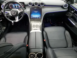 2022 Mercedes-Benz C 300 with VIN W1KAF4GB4NR018480, listed as a Copart auction lot 44809485 with 24,373 mi miles and Salvage Title. Bid and sale history available at DreamBid. Image 8.