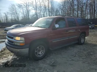 2002 Chevrolet Suburban LS with VIN 1GNEC16Z42J319902, listed as a Copart auction lot 47227475 with 217,216 mi miles and Salvage Title. Bid and sale history available at carsss.com. Image 1.