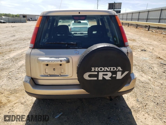 2001 Honda CR-V SE with VIN JHLRD187X1S000681, listed as a Copart auction lot 53985385 with 156,519 mi miles and Clean Title. Bid and sale history available at carsss.com. Image 6.