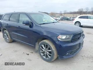 2017 Dodge Durango GT with VIN 1C4RDJDG3HC692032, listed as a IAAI auction lot 41857164 with 139,430 mi miles and . Bid and sale history available at carsss.com. Image 1.