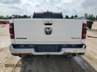 2021 Ram 1500 Laramie with VIN 1C6SRFDT9MN771658, listed as a Copart auction lot 54327585 with 86,062 mi miles and Salvage Title. Bid and sale history available at carsss.com. Image 6.