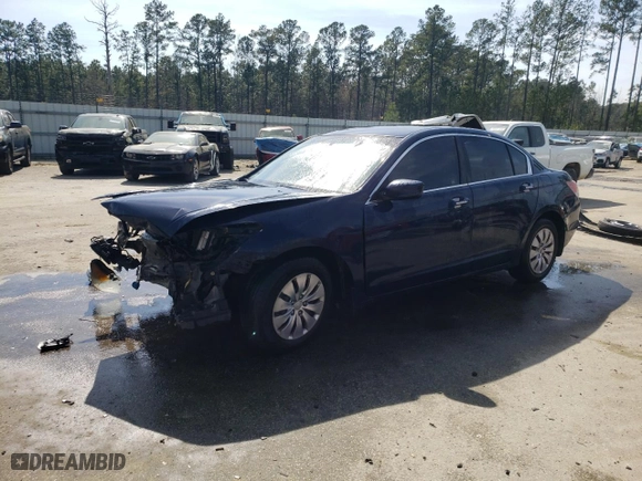 2011 Honda Accord Sdn LX with VIN 1HGCP2F32BA149353, listed as a Copart auction lot 49816035 with 0 mi miles and Salvage Title. Bid and sale history available at carsss.com. Image 1.