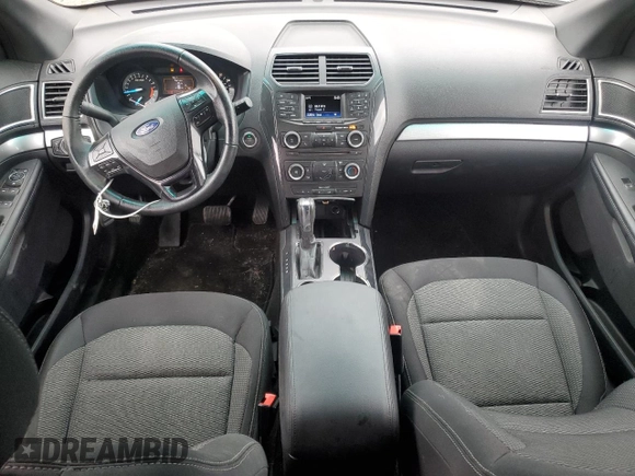 2017 Ford Explorer XLT with VIN 1FM5K7D8XHGB77436, listed as a Copart auction lot 57782975 with 41,704 mi miles and Salvage title. Bid and sale history available at DreamBid. Image 8.