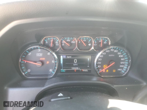 2018 Chevrolet Silverado 1500 LT with VIN 3GCPCREC1JG519228, listed as a Copart auction lot 52293035 with 102,436 mi miles and Salvage Title. Bid and sale history available at DreamBid. Image 9.