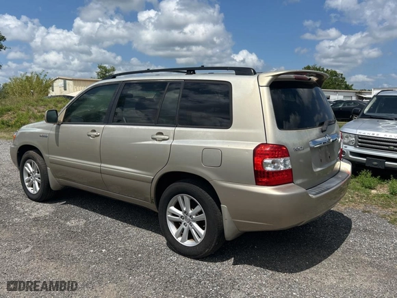 2006 Toyota Highlander Hybrid with VIN JTEDW21A860007558, listed as a Copart auction lot 51872555 with 256,404 mi miles and Clean Title. Bid and sale history available at carsss.com. Image 3.