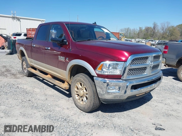 2017 Ram 2500 Laramie z VIN 3C6UR5FL6HG693953, wystawiony jako IAAI lot #41849571 z przebiegiem 99 754 mil mil oraz . Historia ofert i sprzedaży dostępna na DreamBid. Obrazek 1.
