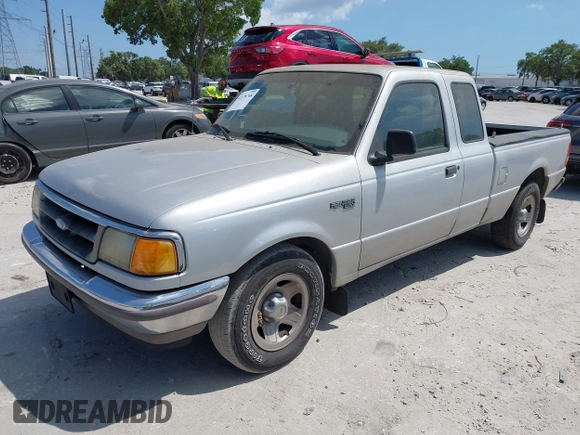 1996 Ford Ranger XL with VIN 1FTCR14A9TPB18703, listed as a IAAI auction lot 42178768 with 159,751 mi miles. Bid and sale history available at carsss.com. Image 2.