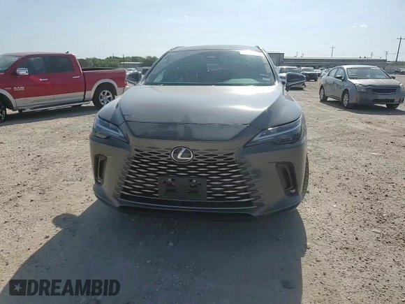 2024 Lexus RX 350 with VIN 2T2BAMBA9RC045973, listed as a Copart auction lot 59936185 with 9,352 mi miles and Salvage title. Bid and sale history available at DreamBid. Image 14.