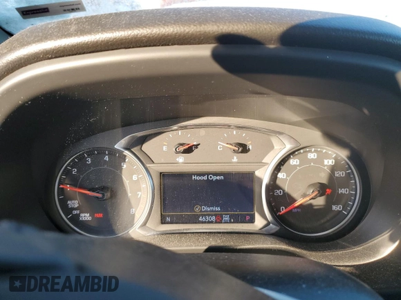 2021 GMC Acadia AT4 with VIN 1GKKNLLS9MZ167195, listed as a Copart auction lot 86845644 with 46,308 mi miles and Salvage Title. Bid and sale history available at DreamBid. Image 9.