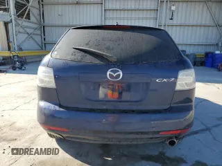 2010 Mazda CX-7 Sport with VIN JM3ER2W55A0336987, listed as a Copart auction lot 48491245 with 125,282 mi miles and Salvage Title. Bid and sale history available at DreamBid. Image 6.