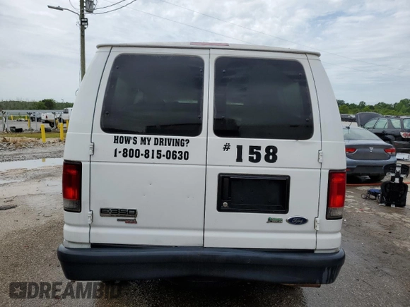 2013 Ford Econoline Passenger XL with VIN 1FBNE3BL2DDB03584, listed as a Copart auction lot 50581445 with 138,710 mi miles and Clean Title. Bid and sale history available at DreamBid. Image 6.