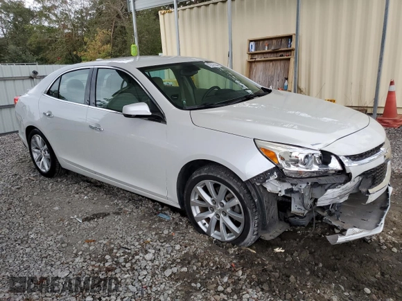2016 Chevrolet Malibu LTZ with VIN 1G11E5SA6GF101875, listed as a Copart auction lot 79526144 with 103,071 mi miles and Salvage Title. Bid and sale history available at DreamBid. Image 4.