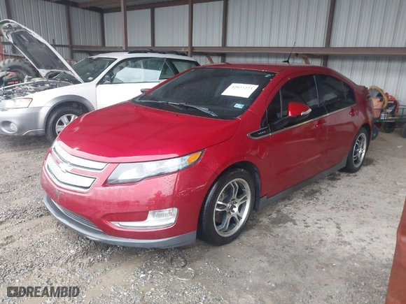 2013 Chevrolet Volt with VIN 1G1RH6E49DU141395, listed as a IAAI auction lot 42027223 with 144,820 mi miles. Bid and sale history available at carsss.com. Image 2.