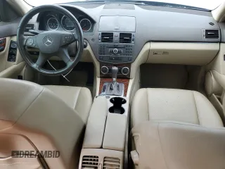 2011 Mercedes-Benz C 300 Sport with VIN WDDGF8BB7BR158950, listed as a Copart auction lot 58718405 with 123,383 mi miles and Salvage title. Bid and sale history available at DreamBid. Image 8.