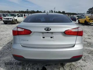2016 Kia Forte LX with VIN KNAFX4A68G5443393, listed as a Copart auction lot 45372975 with 118,056 mi miles and Salvage Title. Bid and sale history available at carsss.com. Image 6.