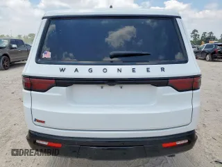 2024 Jeep Wagoneer Series II z VIN 1C4SJSBP2RS118483, wystawiony jako Copart lot #58148595 z przebiegiem 12 101 mil mil oraz Szkoda całkowita • Salvage title. Historia ofert i sprzedaży dostępna na DreamBid. Obrazek 6.