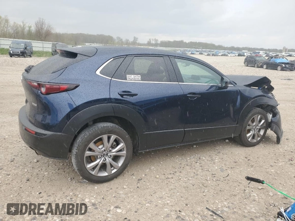 2021 Mazda CX-30 Select with VIN 3MVDMBBL0MM203495, listed as a Copart auction lot 55413165 with 50,686 mi miles and Non repairable. Bid and sale history available at DreamBid. Image 3.
