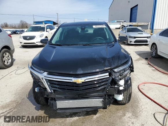 2023 Chevrolet Equinox LT with VIN 3GNAXTEG2PL259908, listed as a Copart auction lot 48531345 with 14,671 mi miles and Salvage title. Bid and sale history available at DreamBid. Image 5.