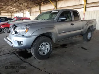 2014 Toyota Tacoma PreRunner with VIN 5TFTU4GN5EX063359, listed as a Copart auction lot 47021535 with 109,192 mi miles and Salvage title. Bid and sale history available at DreamBid. Image 1.