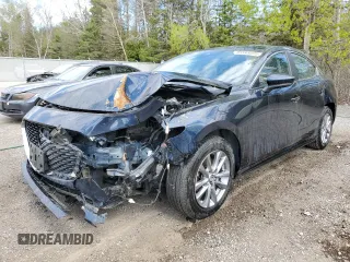 2021 Mazda 3 Preferred with VIN JM1BPBCL4M1338605, listed as a Copart auction lot 55595605 with Not Provided miles and Salvage Title. Bid and sale history available at DreamBid. Image 1.