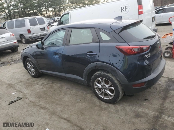 2016 Mazda CX-3 Touring with VIN JM1DKFC70G0136632, listed as a Copart auction lot 82004974 with 87,249 mi miles and Salvage Title. Bid and sale history available at carsss.com. Image 2.