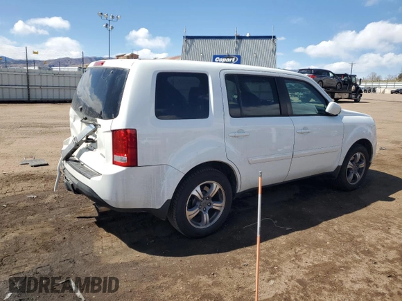 2015 Honda Pilot SE z VIN 5FNYF3H35FB006873, wystawiony jako Copart lot #51545275 z przebiegiem 150 500 mil mil oraz Szkoda całkowita • Salvage title. Historia ofert i sprzedaży dostępna na DreamBid. Obrazek 3.