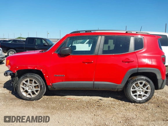 2022 Jeep Renegade Latitude with VIN ZACNJDB15NPN86015, listed as a IAAI auction lot 42024444 with 55,122 mi miles and . Bid and sale history available at DreamBid. Image 14.
