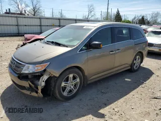 2011 Honda Odyssey Touring Elite with VIN 5FNRL5H9XBB030061, listed as a Copart auction lot 55067775 with 142,245 mi miles and Clean Title. Bid and sale history available at DreamBid. Image 1.