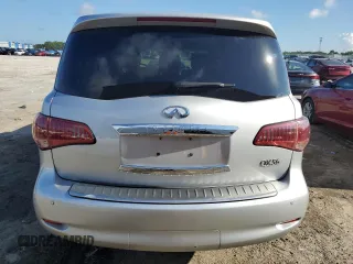 2012 Infiniti QX56 8-passenger with VIN JN8AZ2NC5C9317849, listed as a Copart auction lot 68599364 with 225,533 mi miles and Salvage Title. Bid and sale history available at carsss.com. Image 6.