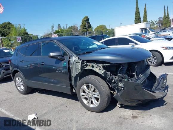 2019 Chevrolet Blazer with VIN 3GNKBCRSXKS614341, listed as a IAAI auction lot 41750561 with 60,345 mi miles and . Bid and sale history available at DreamBid. Image 14.
