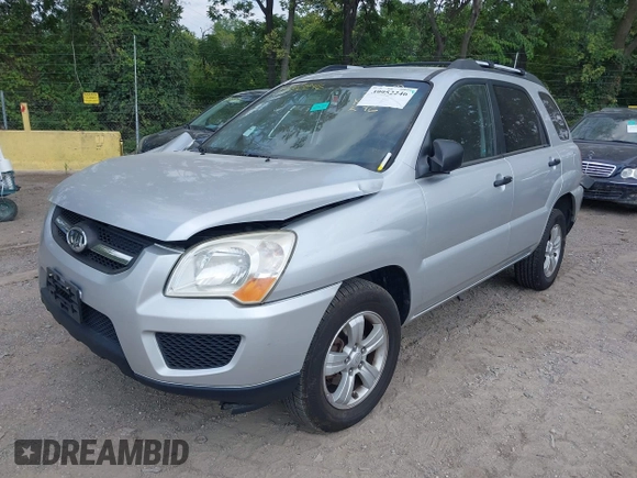 2009 Kia Sportage LX with VIN KNDJF724997633726, listed as a IAAI auction lot 39952246 with 201,090 mi miles and . Bid and sale history available at DreamBid. Image 2.